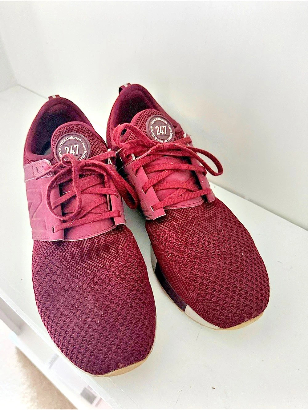 New Balance 247 Sport Burgundy Sneakers